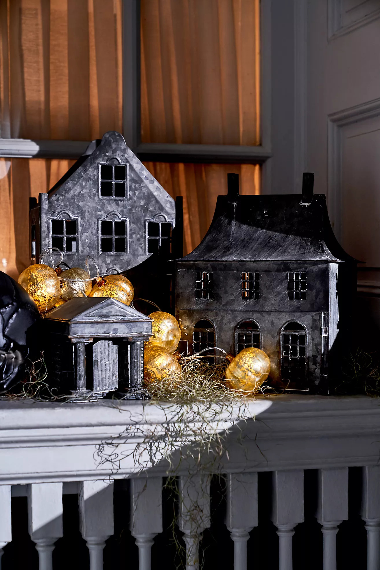 Lighted Pumpkin Garland | Anthropologie (US)