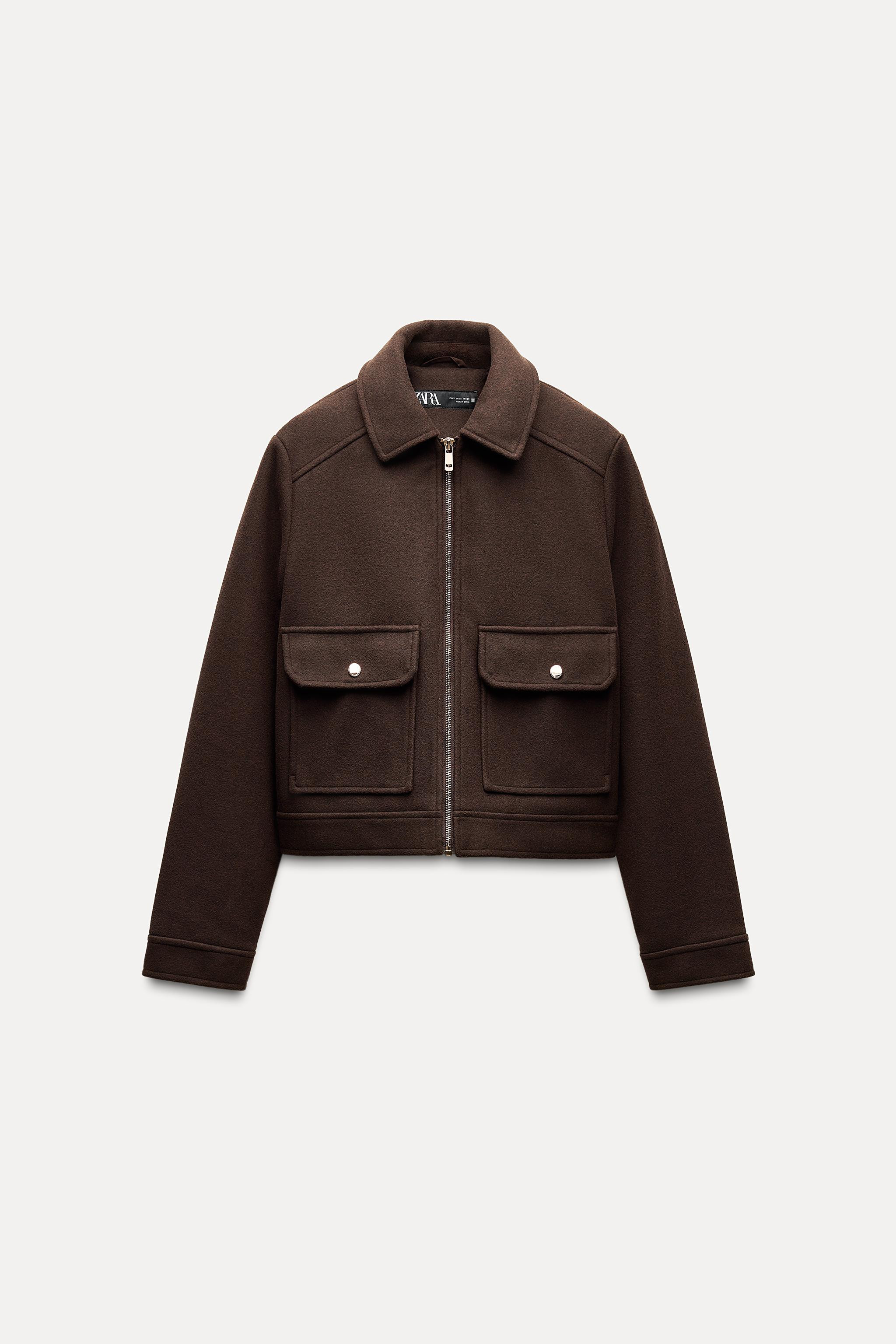 SOFT ZIPPERED JACKET | Zara US