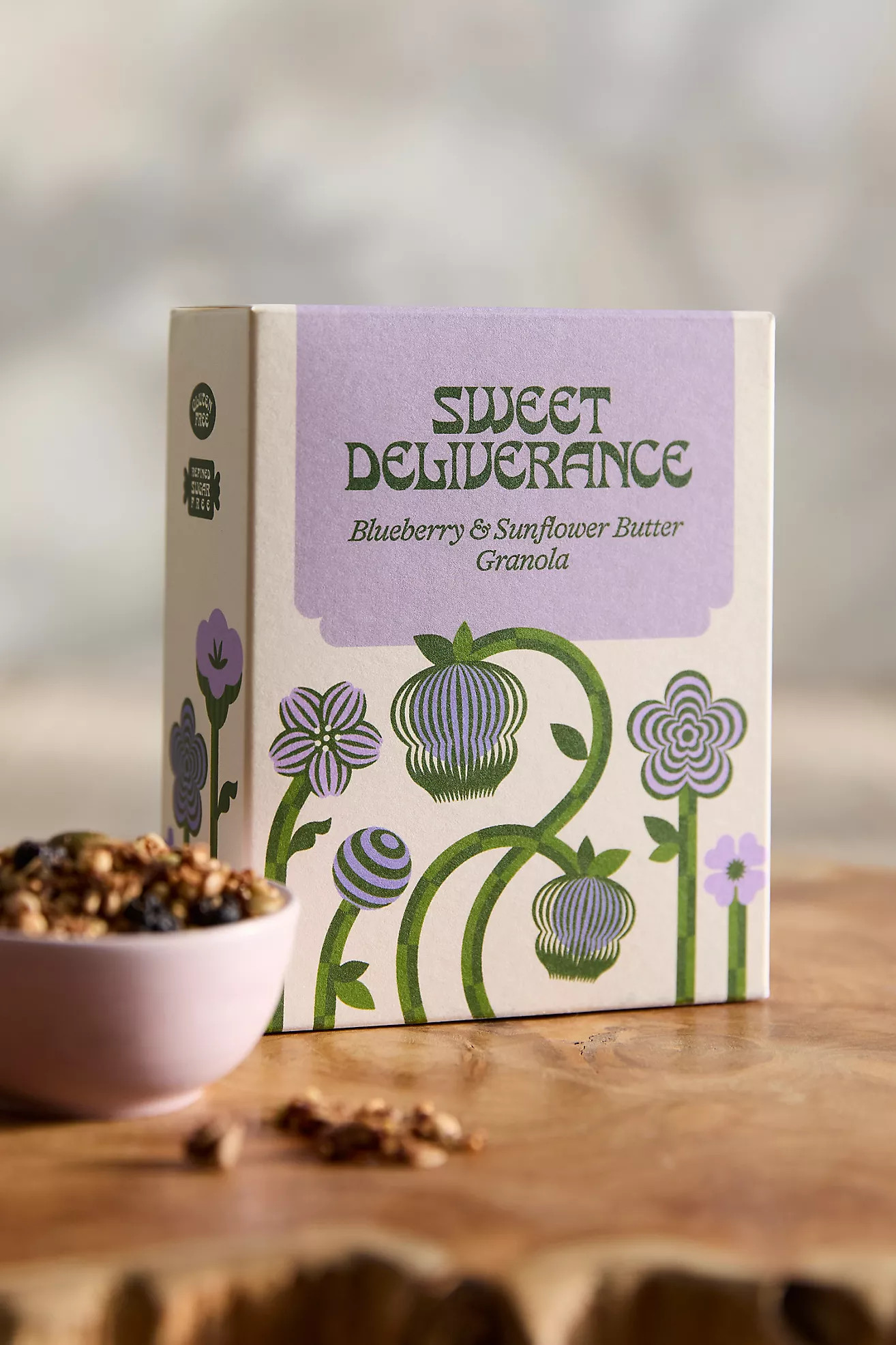 Blueberry + Sunflower Butter Granola | Anthropologie (US)