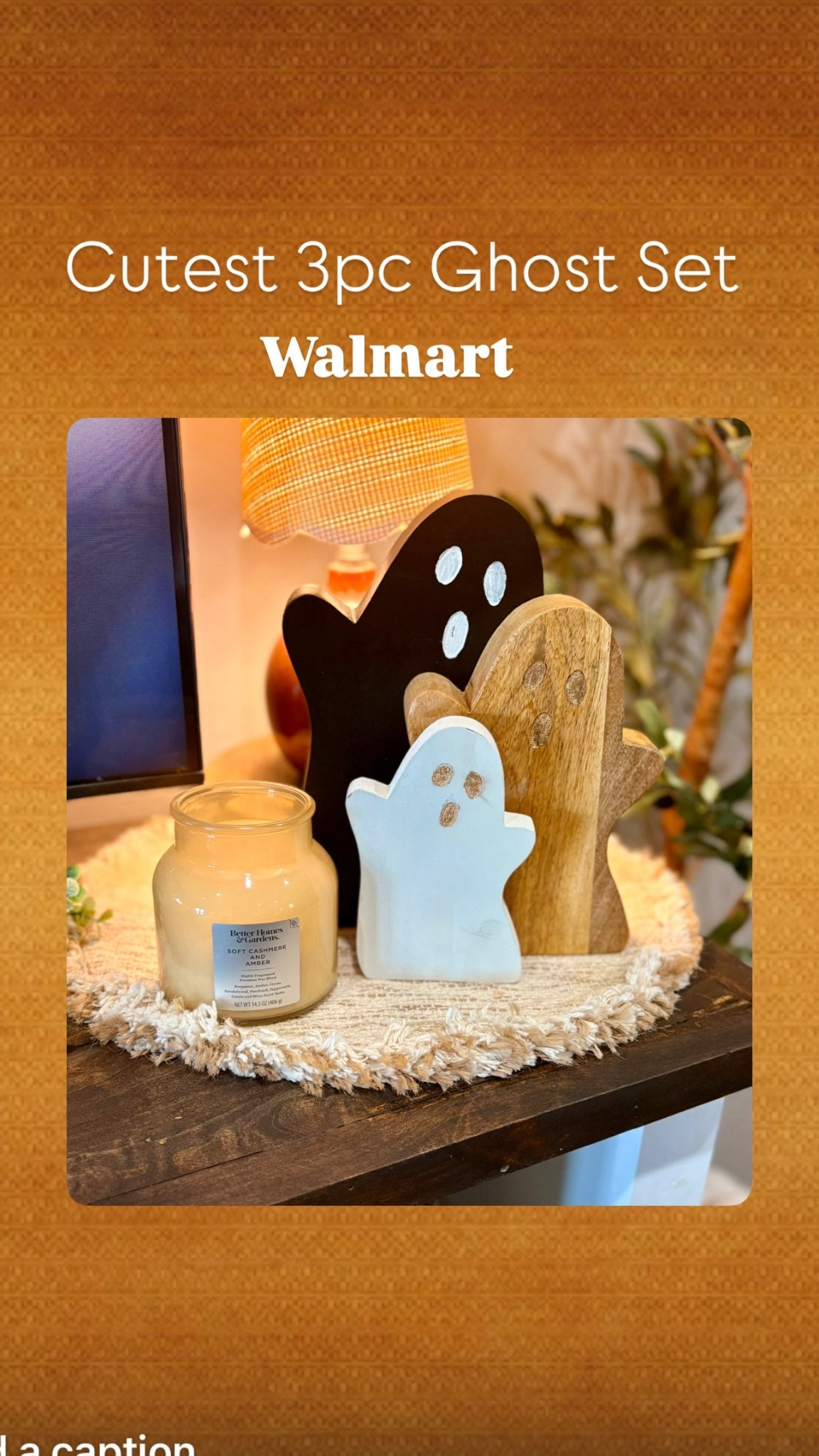 👻Cutest 3pc Wood set !!!  Copy & Paste 📎 https://mavely.app.link/e/dMdSlCXGNWb

Separate or keep them together!!!  Adorable home decor !!! Under $15 
🚨Simply Comment Shop for the 🔗
#ltkhome #ltk #creators #dailystories #over50 #family
❤️Hey there! Thank you so much for following me!!! 
Your support means the world to me.
       ❤️Watch Stories Daily 
🔗🔗🔗🔗🔗
❤️https://mave.ly/okwallyiseeyou
❤️https://www.amazon.com/shop/okwallyiseeyou  
❤️https://www.shopltk.com/explore/okwallyiseeyou?tab=posts





#LTKHome #LTKSeasonal
