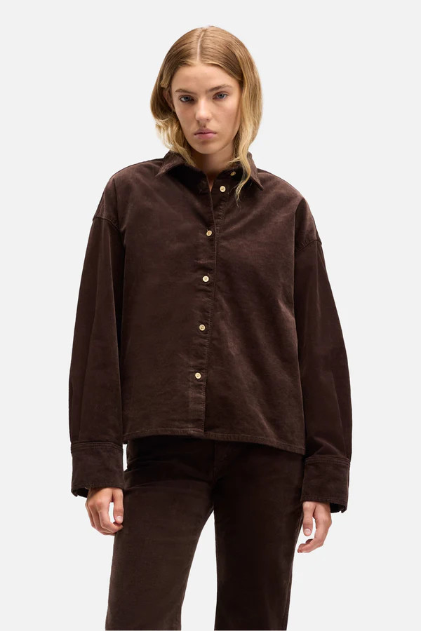 Corduroy Nina Cropped Shirt | 7 For All Mankind