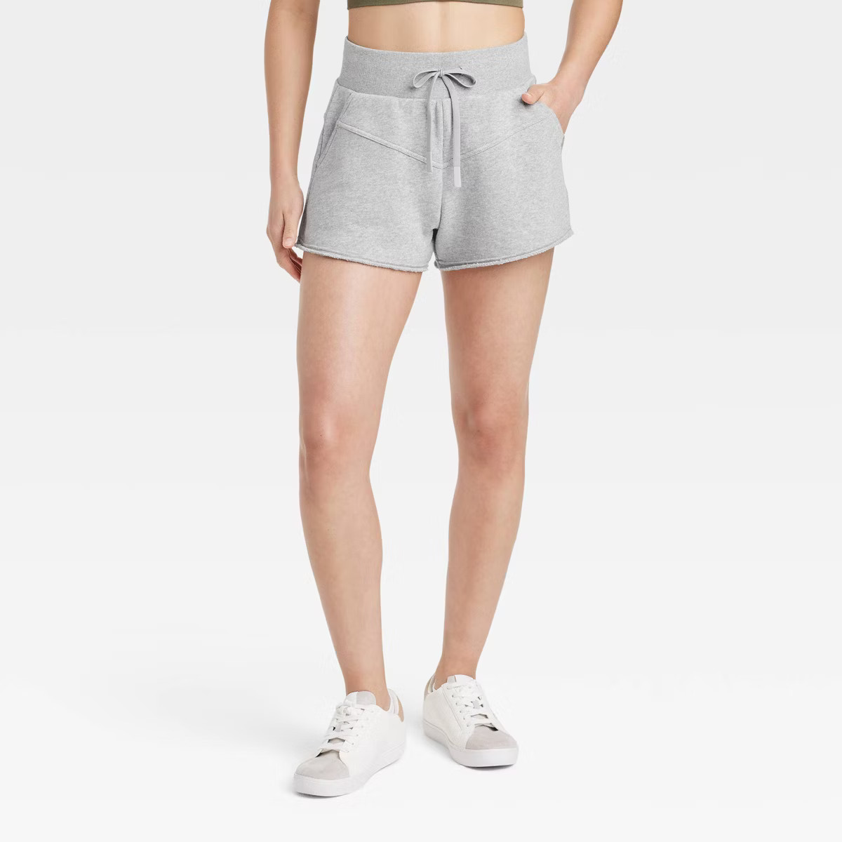 Women's Fleece High-Rise Shorts 3" - JoyLab™ | Target