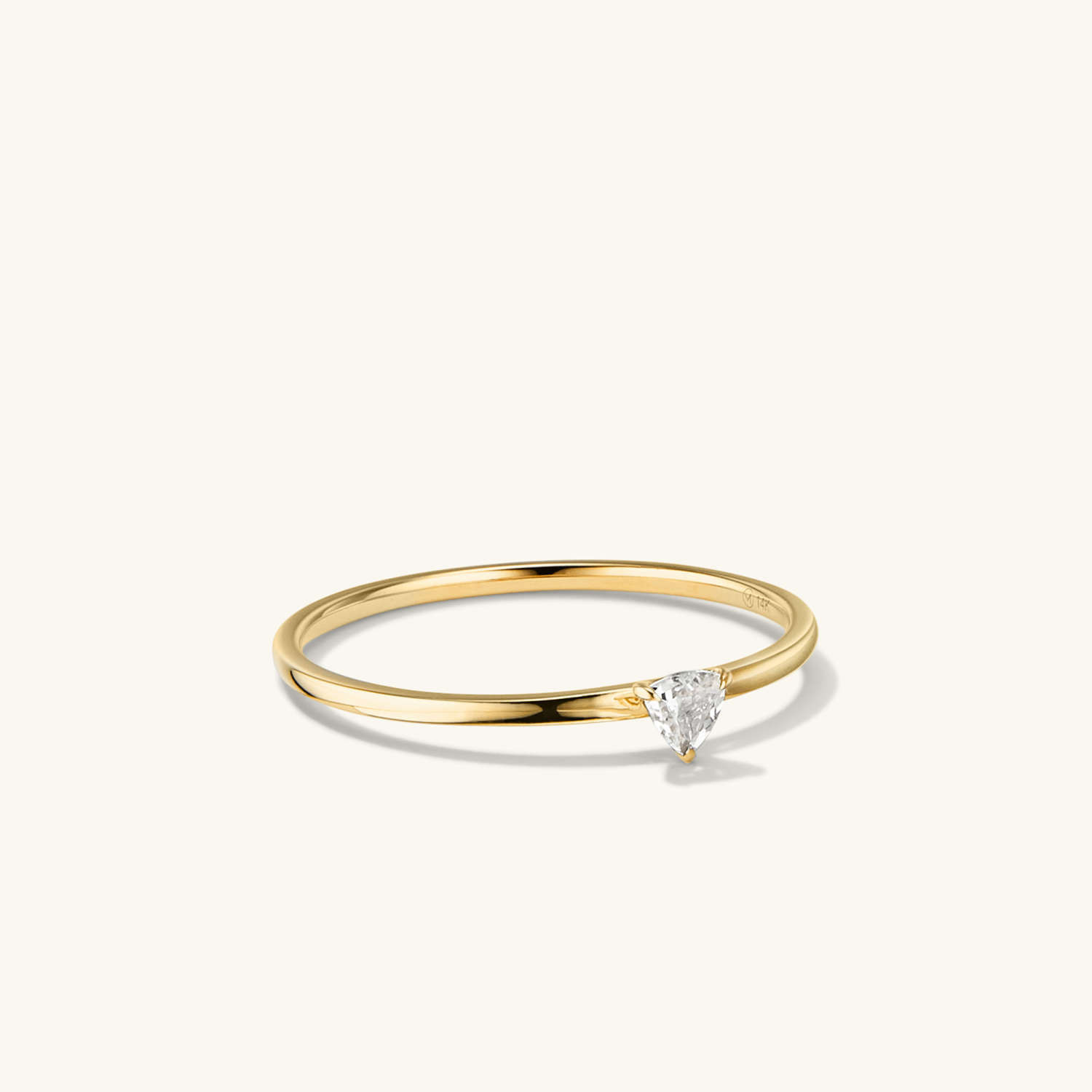 Gemstone Trillion Stacker Ring - $148 | Mejuri (Global)