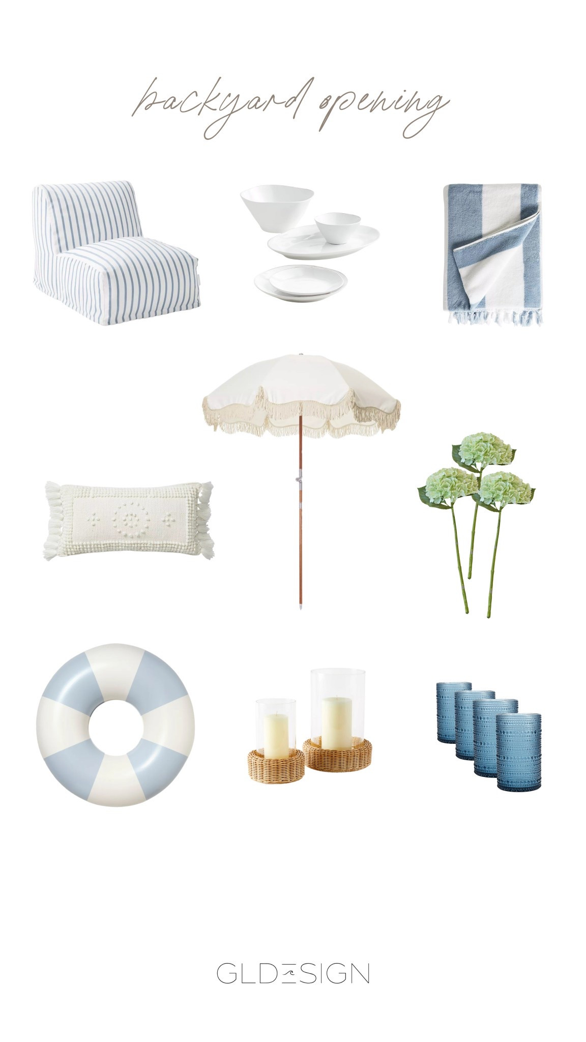 GLDESIGN Backyard Opening Picks
#GLDESIGN #LTKPool #LTKoutdoor #LTKsummer #LTKbackyard

#LTKHome #LTKParties #LTKFamily