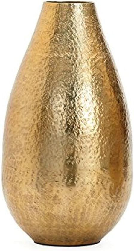 Torre & Tagus Talis Hammered Short Vase, Gold | Amazon (US)