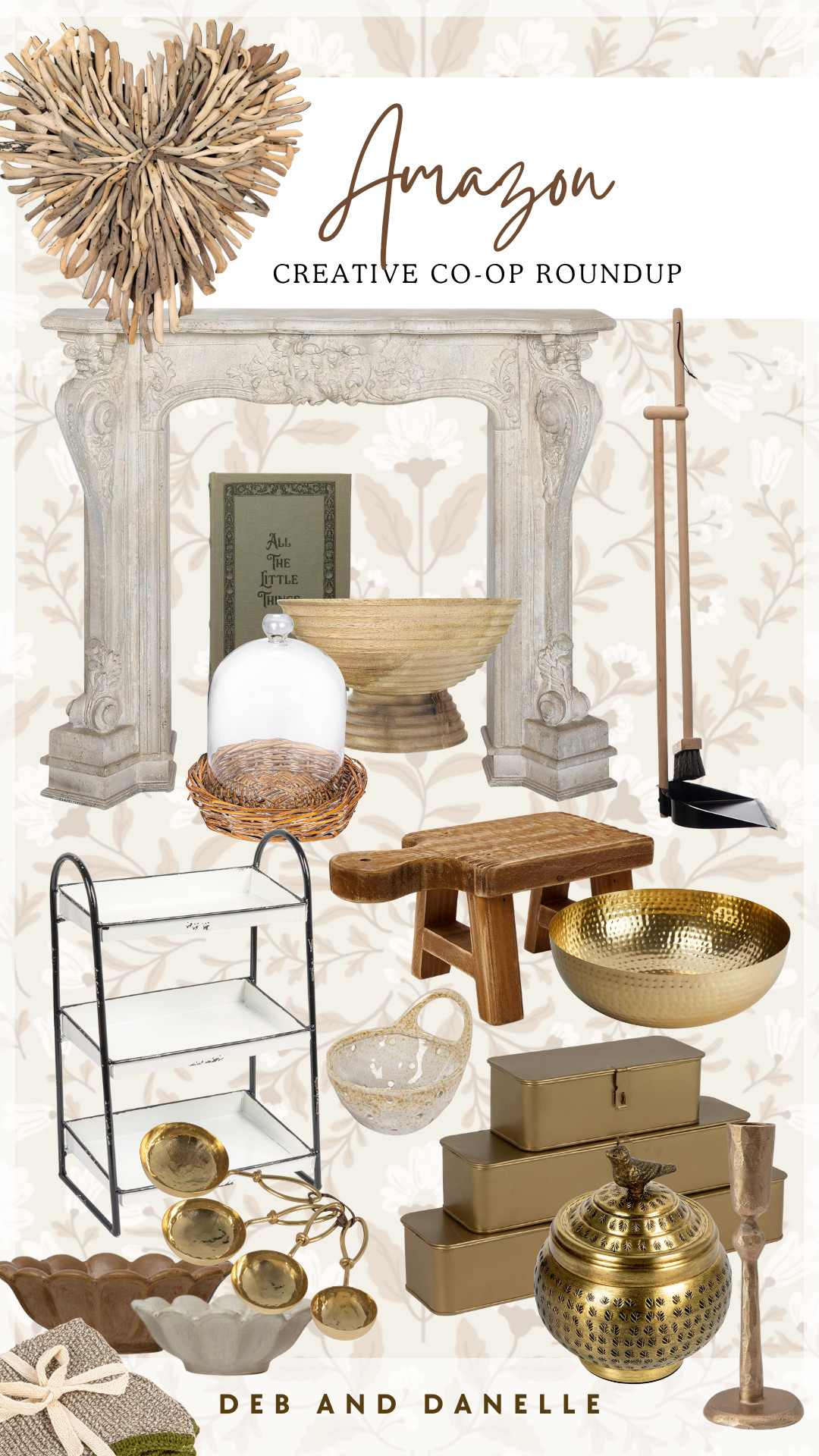 These neutral home decor finds from Creative Co-Op will add a touch of vintage style to any home.  

 #LTKSeasonal #LTKHome