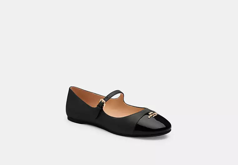 Coach Outlet Aubree Mary Jane - Black, Size: 5.5 | Coach Outlet US