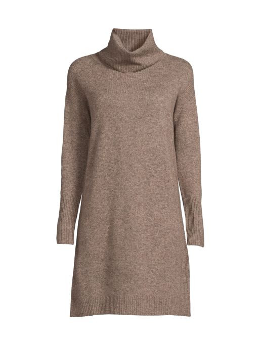 ​Cashmere Turtleneck Sweater Dress | Saks Fifth Avenue OFF 5TH