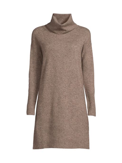 ​Cashmere Turtleneck Sweater Dress | Saks Fifth Avenue OFF 5TH