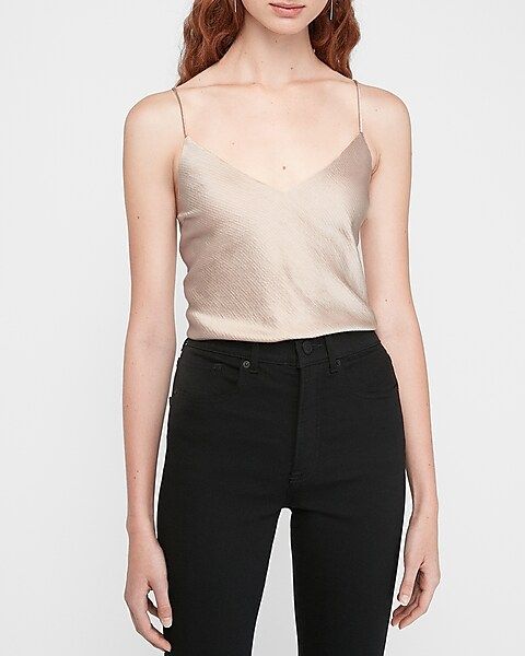 Textured Satin Cami | Express