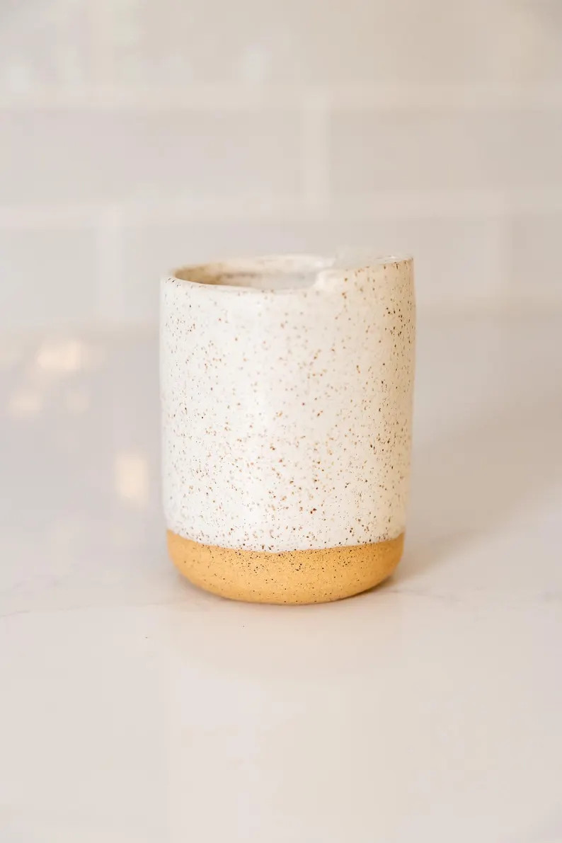 8oz Ceramic To-go Mug - Etsy | Etsy (US)