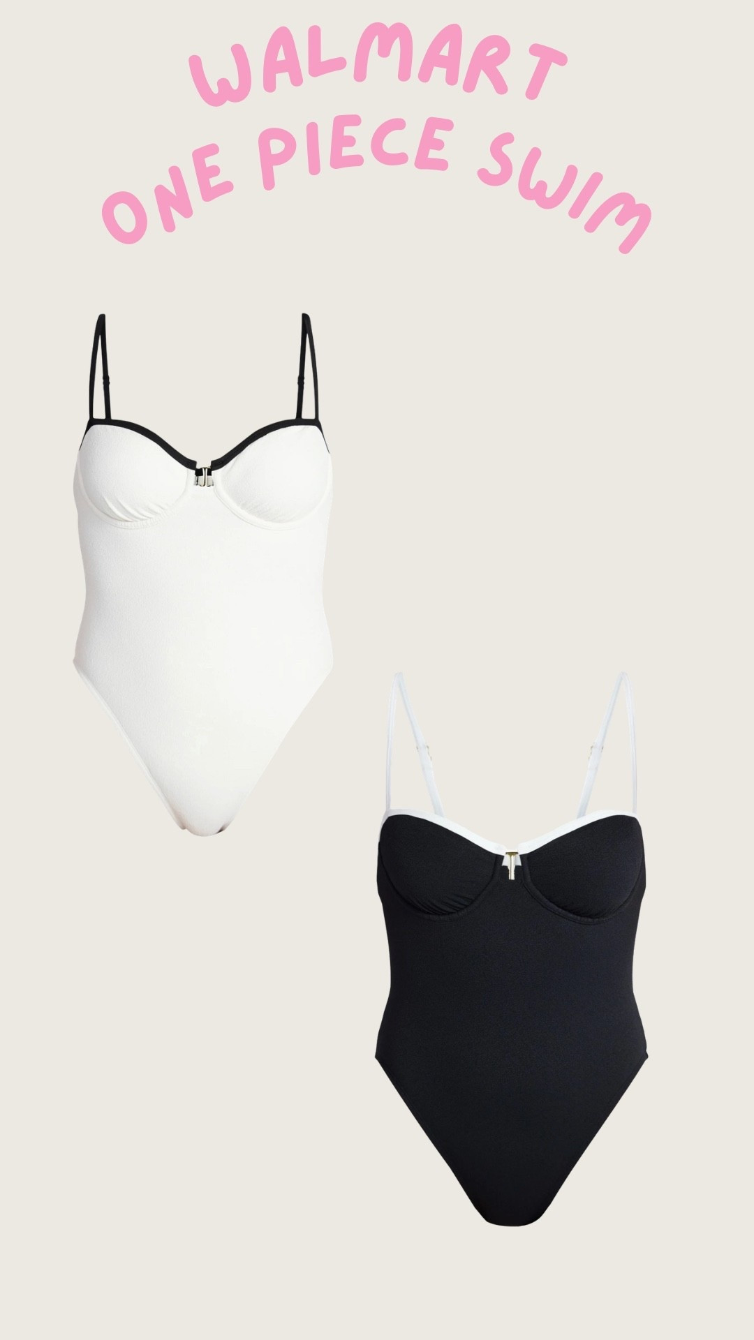 This Walmart one piece is a total look for less! So chic and under $30! 

#LTKTravel #LTKSwim #LTKSeasonal