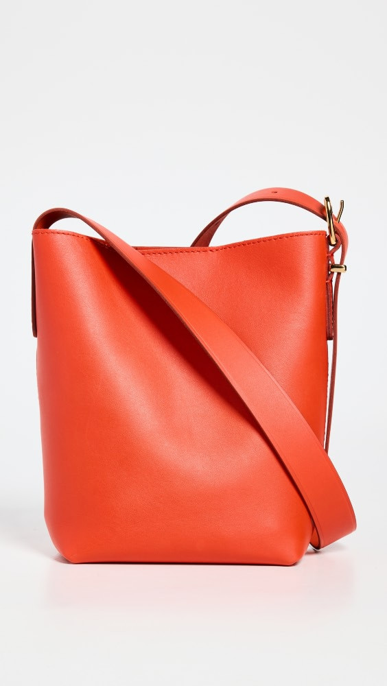 Madewell The Essential Mini Bucket Tote in Leather | Shopbop | Shopbop