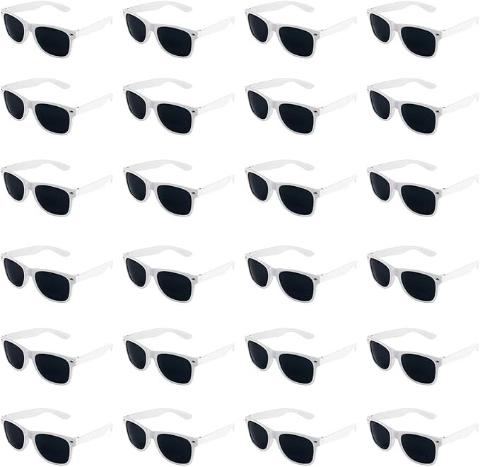 Amazon.com: Super Z Outlet Plastic Vintage Retro Style Sunglasses Classic Shades Eyewear Party Pr... | Amazon (US)