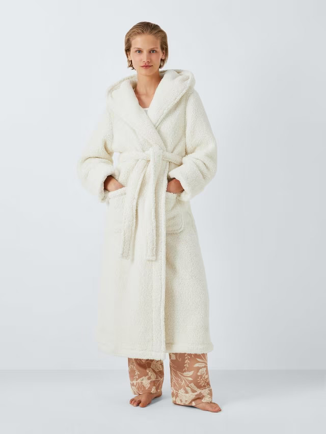 John LewisLux Borg Dressing Gown | John Lewis (UK)