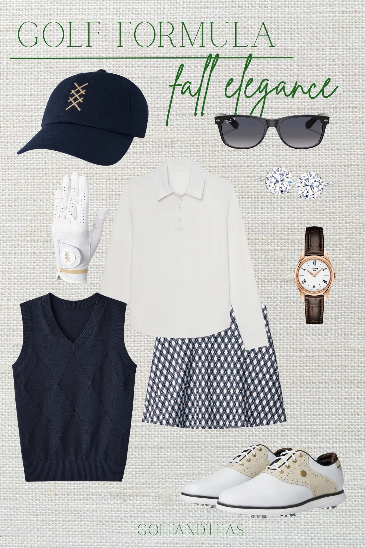 A vest is a perfect staple to have for fall golf. It provides the perfect amount of warmth for those chilly mornings or late afternoon rounds. Love this one paired with a long sleeve polo and a patterned skirt  

#LTKOver40 #LTKSeasonal #LTKActive