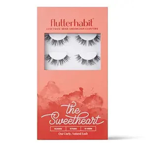 Sweetheart Doll-Eyed Lash Clusters for Women, Salon Quality At Home Eyelashes Extension Kit, 6 La... | Amazon (US)