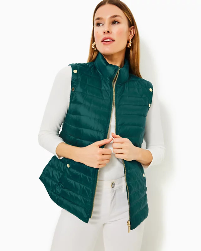 Tenna Convertible Puffer Jacket & Vest | Lilly Pulitzer | Lilly Pulitzer