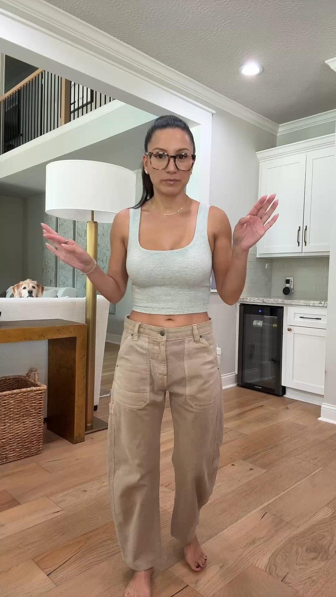 The cutest utility pants.

#LTKgrwm #LTKootd #LTKmomlife