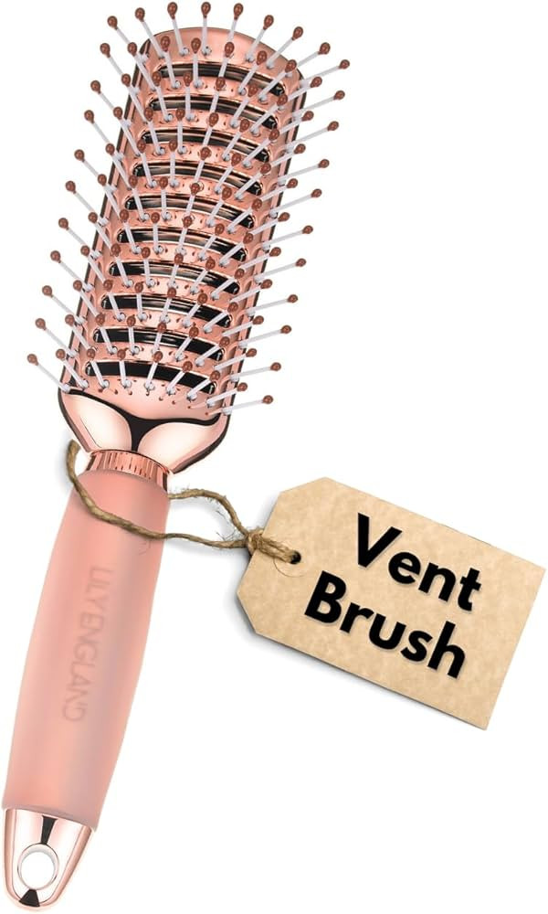Lily England Vented Hair Brush for Blow Drying - Easy Detangling Hairbrush for Women for Fine, Th... | Amazon (US)