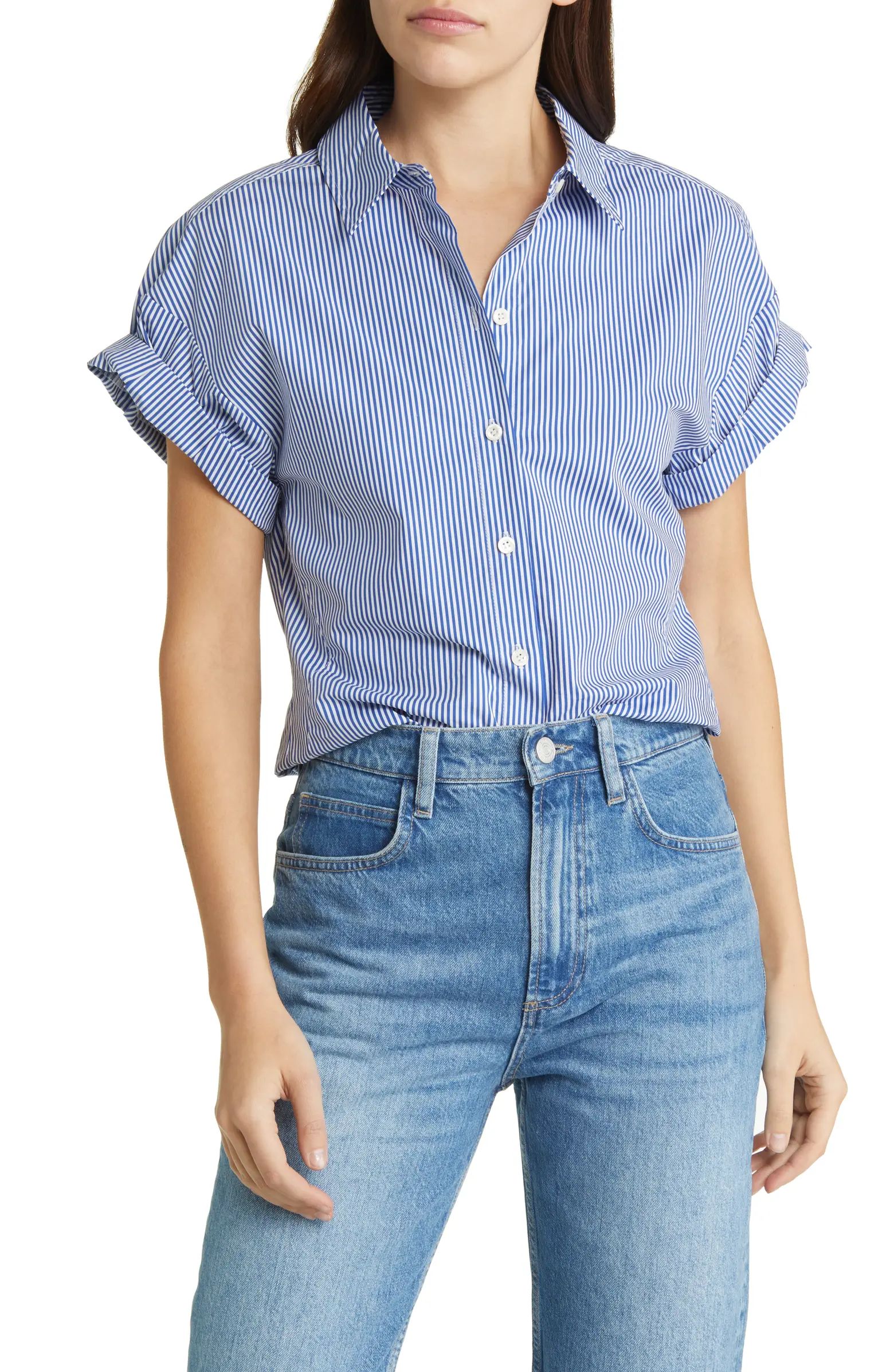 Organic Cotton Button-Up Shirt | Nordstrom