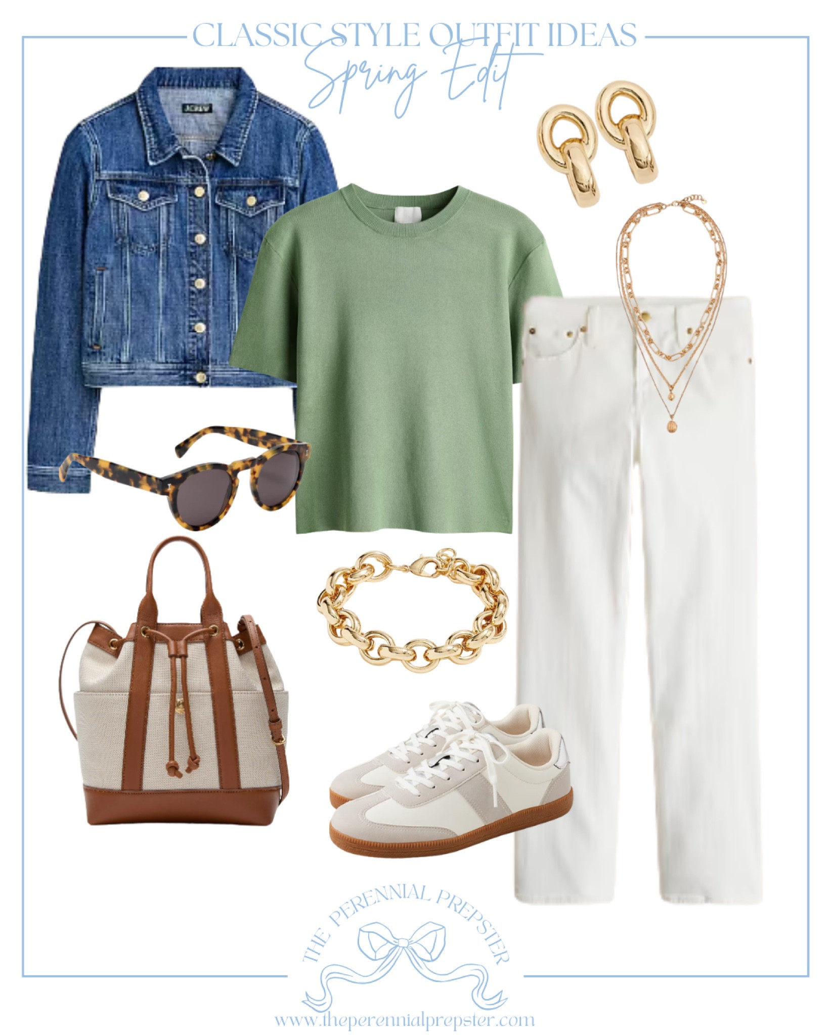 Chic and polished everyday spring outfit idea! Classic style / preppy style / styling outfits / mom style / street style 

#LTKStyleTip #LTKSeasonal