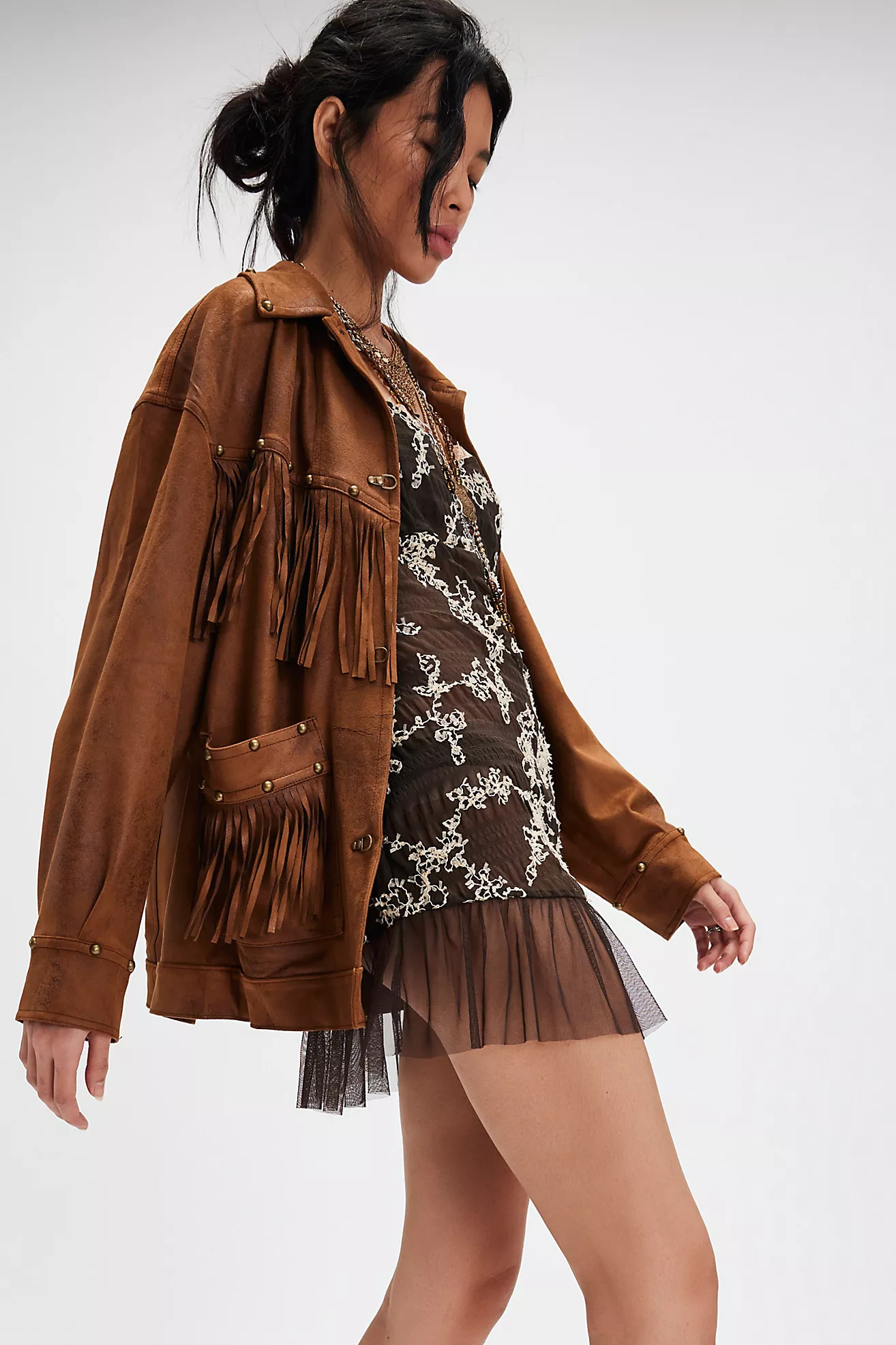 We The Free Knox Vegan Fringe jacket | Free People (Global - UK&FR Excluded)
