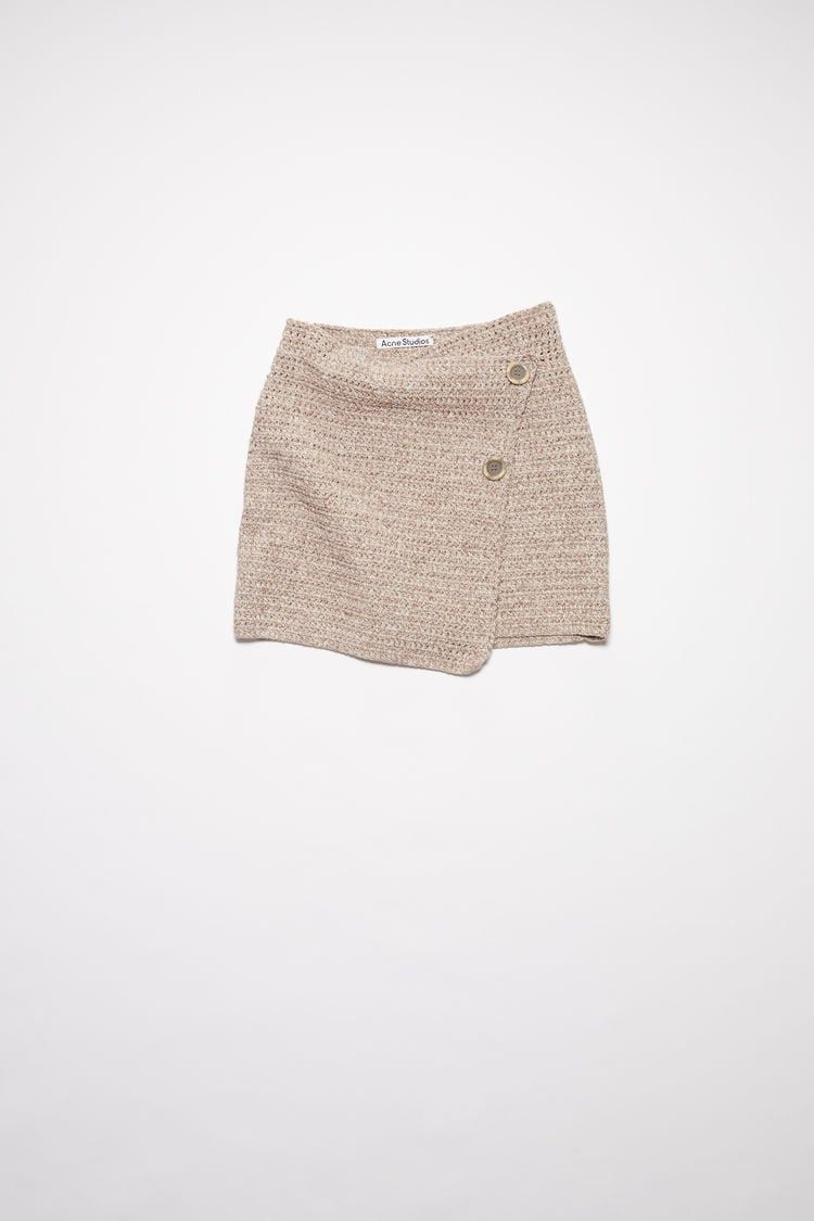 o1y0725 Mini Skirt in Beige | Grailed