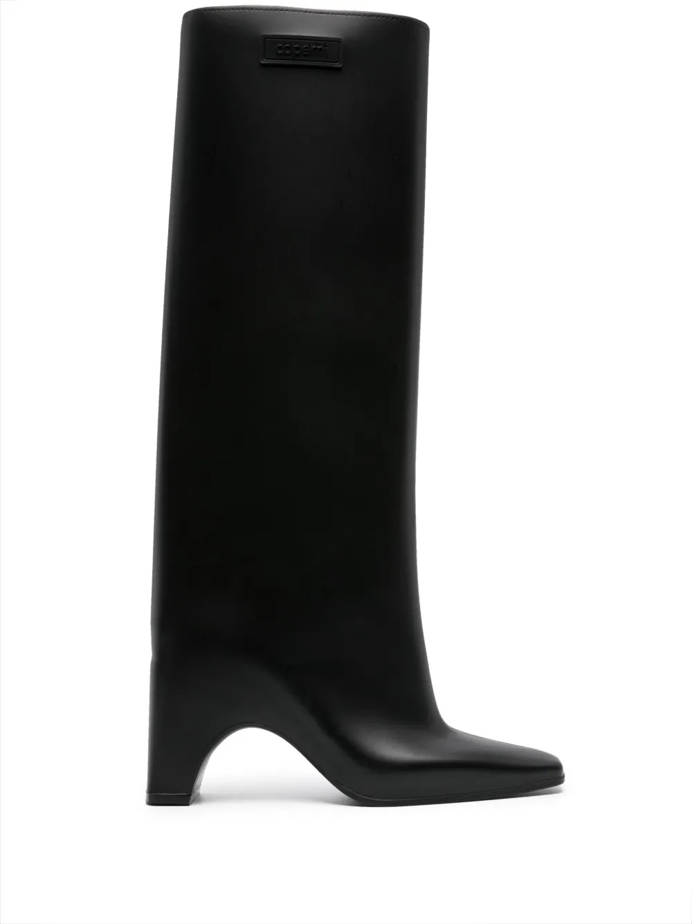 Coperni Rubber Bridge knee-length Boots | Black | FARFETCH | Farfetch Global