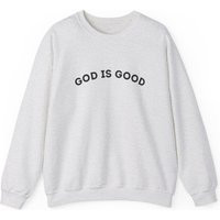 God Is Good Sweatshirt, Bible Verse Christian Hoodie, Religious Sweatshirt | Etsy (US)