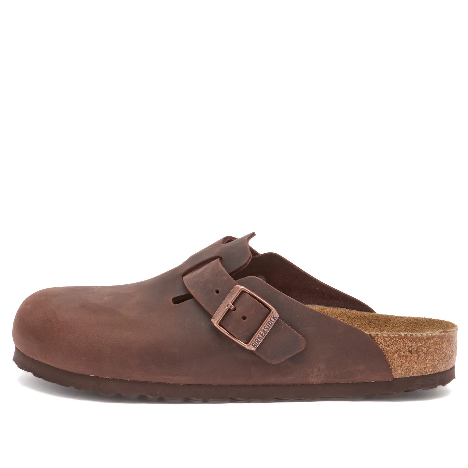 Birkenstock Boston SFB Clog - Habana Oiled Leather, Size UK 9.5 | END. Clothing | END. Clothing