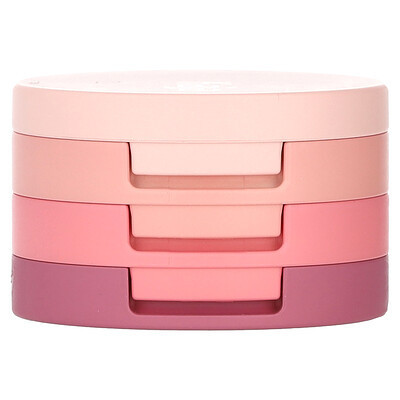 Kaja, Beauty Bento, Bouncy Matte & Shimmer Eyeshadow Trio, 07 Glowing Guava, 3 Count, 0.03 oz (0.09 g) Each | iHerb