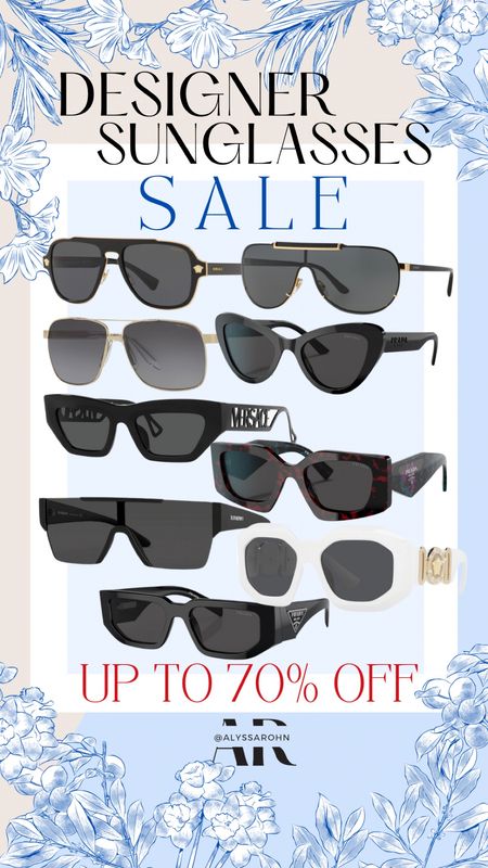 Luxury designer sunglasses on sale! Up to 70% off!! MENS and women’s 

#LTKGiftGuide #LTKsalealert #LTKmens