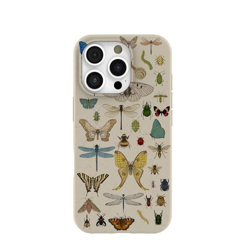 Pela | Phone Case Compatible with iPhone 16 Pro | Limited Edition | Compatible with MagSafe | Cute Eco Friendly | Invertebrates | Amazon (US)