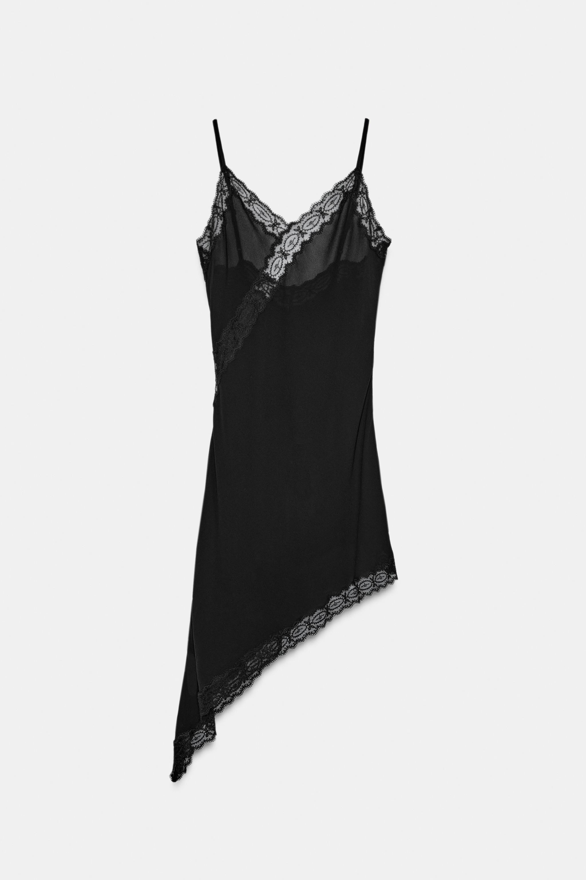 ZW COLLECTION ASYMMETRIC CAMISOLE DRESS | Zara UK