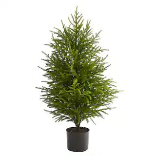 3.5ft. Unlit Norfolk Island Pine Natural Look Artificial Christmas Tree | Michaels Stores