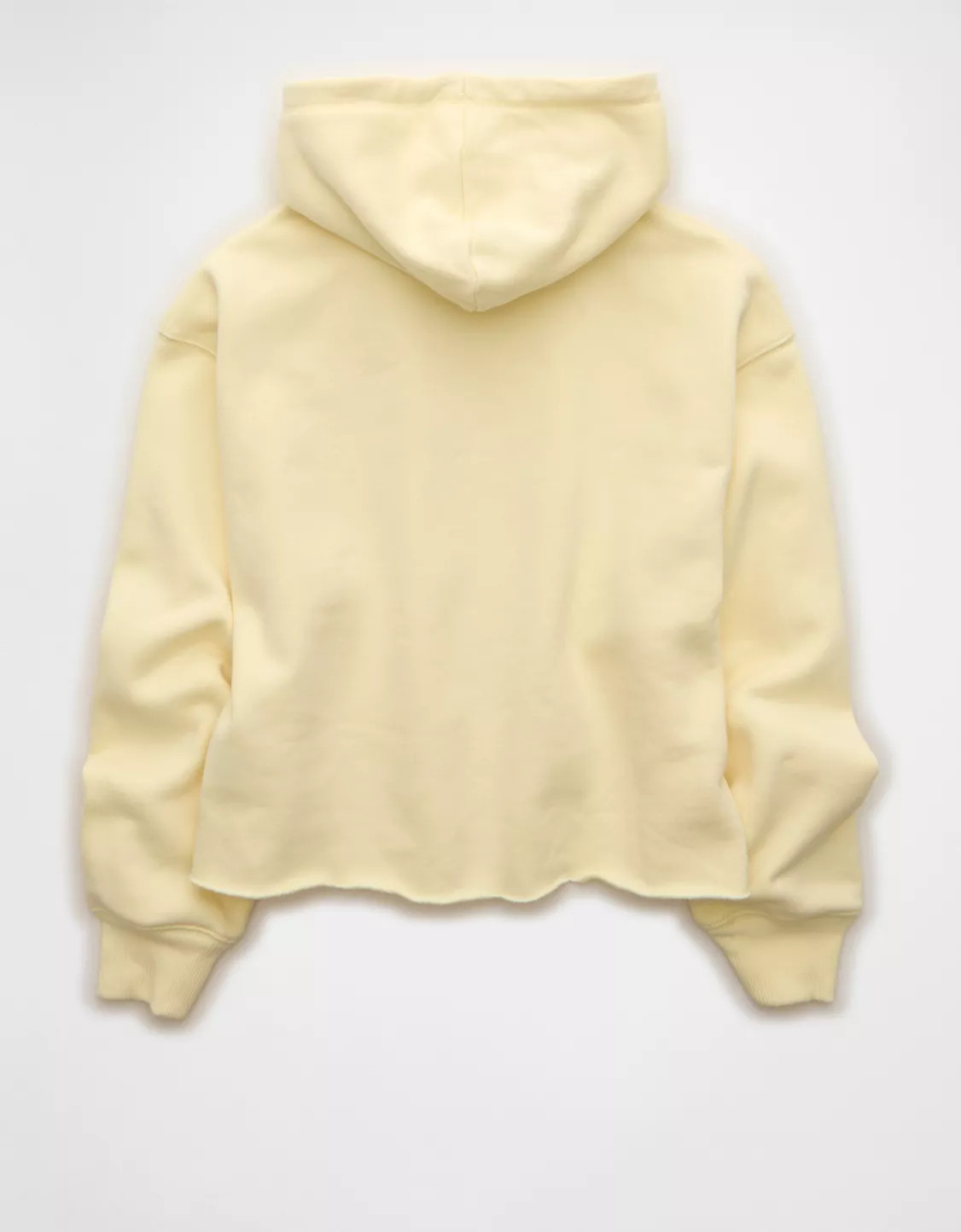 AE Everyday Luxe Cut-Off Hoodie | American Eagle Outfitters (US & CA)