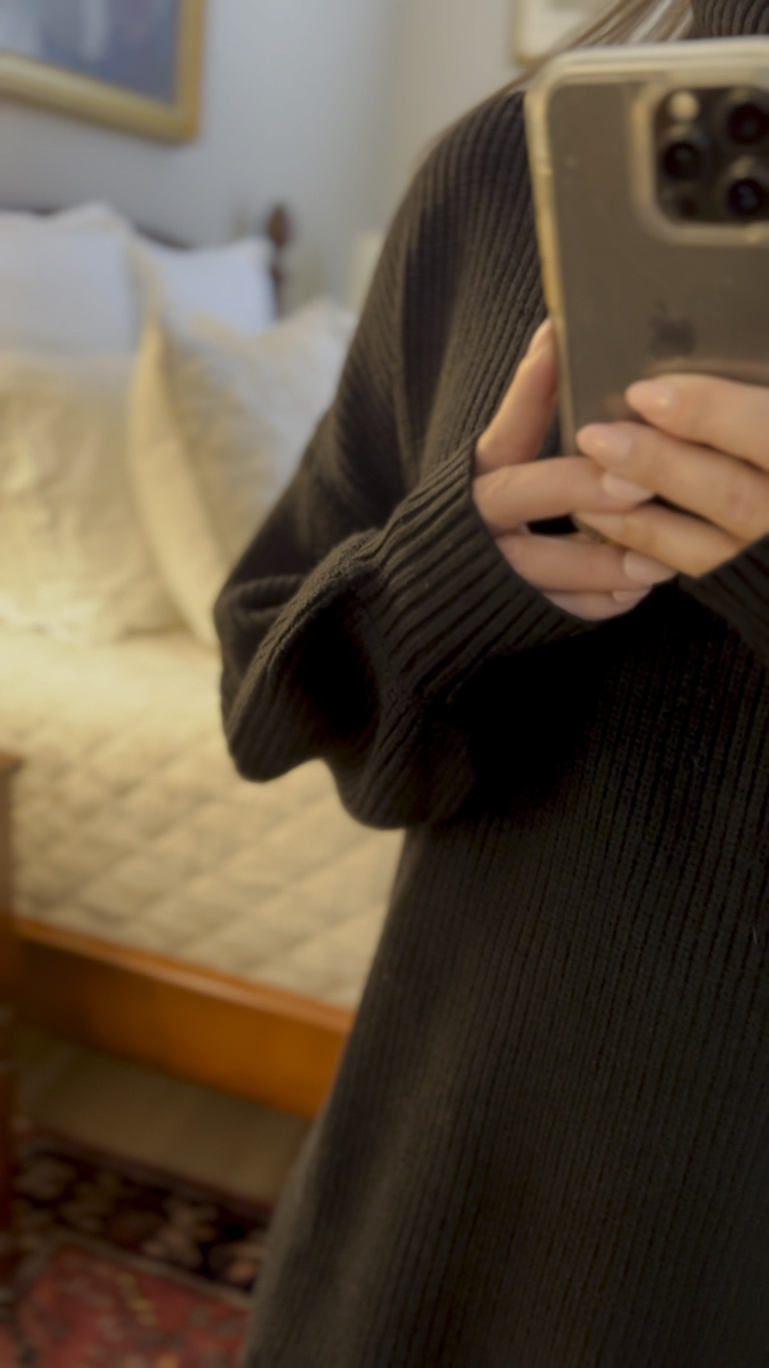 Women’s long sleeve sweater dress from Amazon! I’m wearing a size medium although I could have gotten away with a small. I’m 5’4” and 130 pounds. Hope this helps!

#LTKStyleTip #LTKSeasonal #LTKFindsUnder50