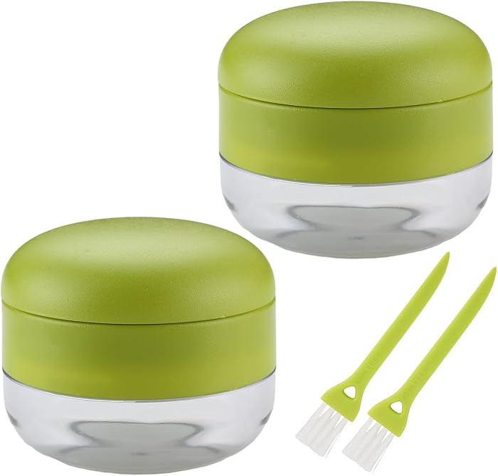 2PCS Garlic Presses, Garlic Chopper, Stainless Steel Blades Cutter, Crusher, Mincer, and Storage ... | Amazon (US)