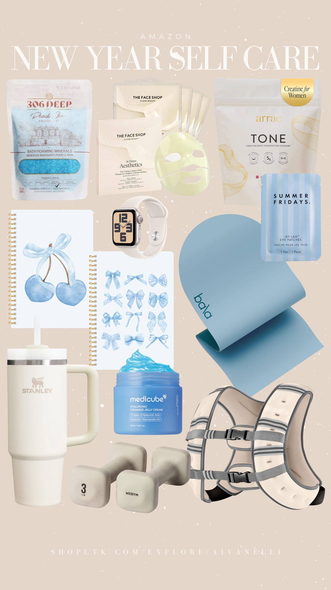 Amazon new year self care essentials

Activewear sets
High-waisted workout leggings
Supportive sports bras
Breathable performance tops
Lightweight training jackets
Gym-ready biker shorts
Sweat-wicking fitness wear
Studio-to-street athleisure
Cross-training sneakers
Yoga and pilates essentials

#LTKSaleAlert #LTKSeasonal #LTKActive