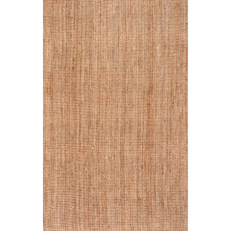 nuLOOM Ashli Solid Farmhouse Jute Area Rug | Target