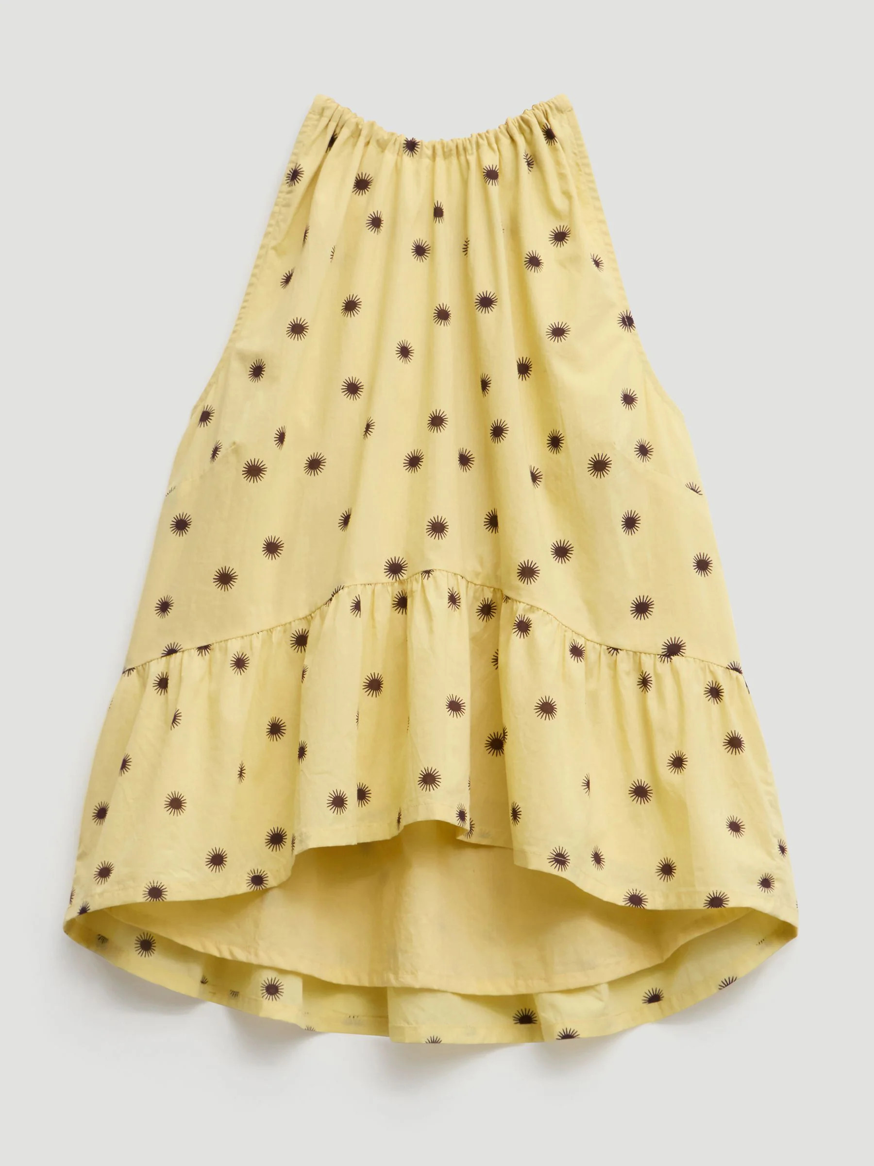 Hush Hush Yellow Fable Gathered Halter Neck Top | Next US