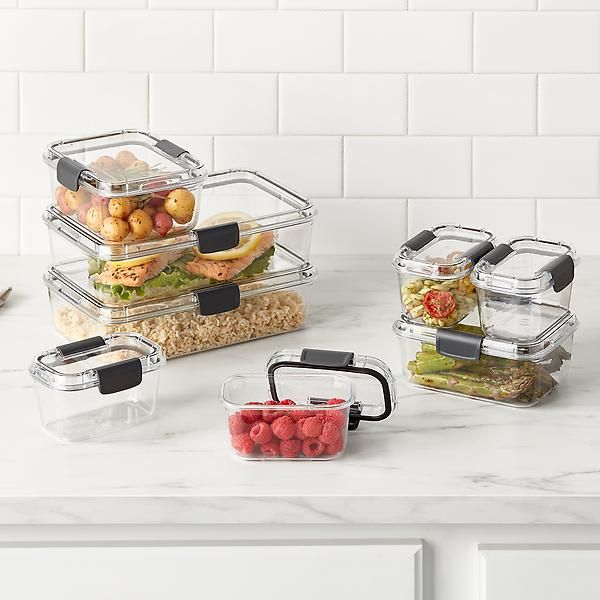 Tritan Food Storage Set of 8 | The Container Store