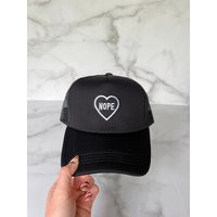 Black Trucker Hat | Foam Patch Nope | Etsy (US)