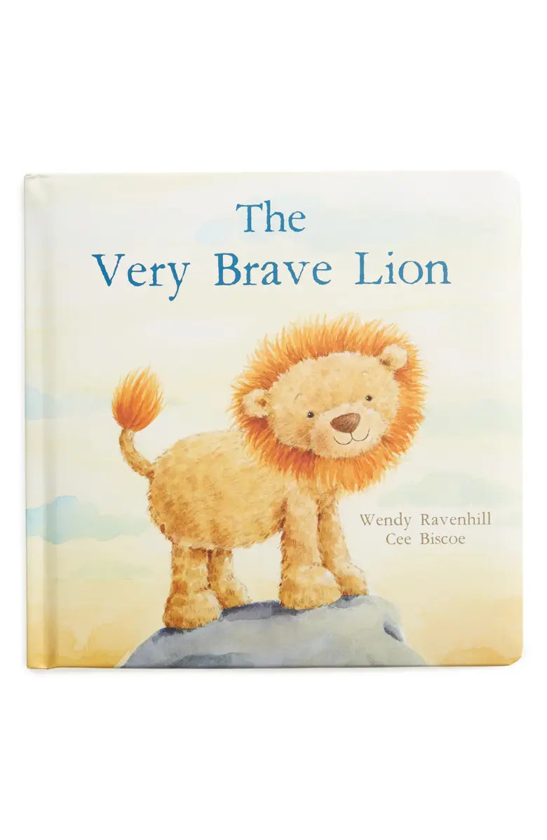 Jellycat 'The Very Brave Lion' Board Book | Nordstrom | Nordstrom