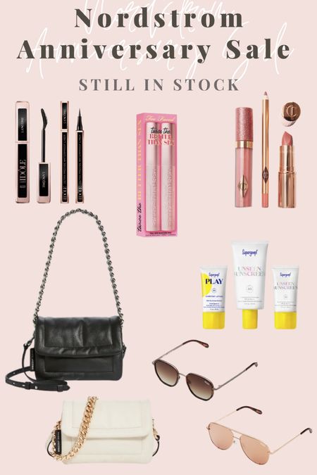 Nordstrom anniversary sale finds that are still in stock! Beauty and accessories! 

#LTKbeauty #LTKxNSale #LTKitbag