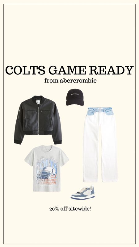 Colts outfit for the win! #coltsoutfit #gamedayoutfit

#LTKSeasonal #LTKSpringSale #LTKsalealert