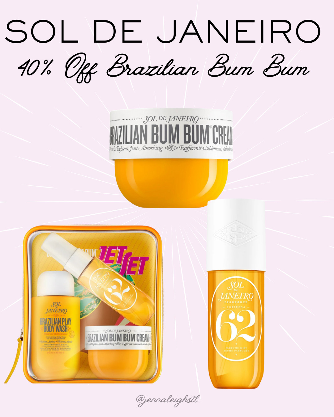 Sol de Janeiro has 40% off Brazilian Bum Bum favorites right now. 

 #LTKSaleAlert #LTKMidsize #LTKBeauty