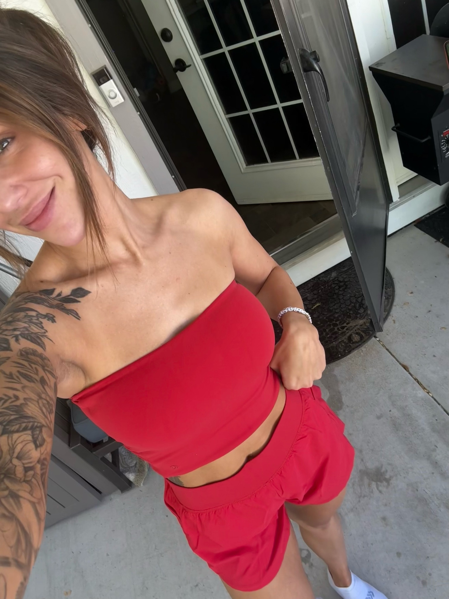 CRZY YOGA 
XS top
Small bottoms 