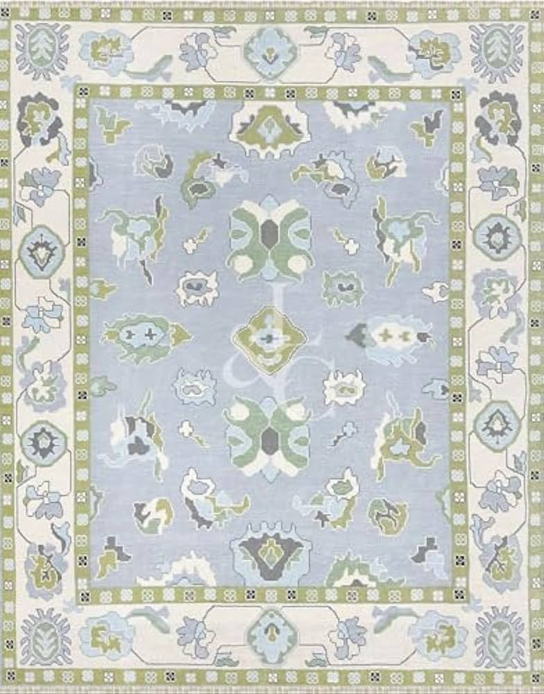 Everett - 100% Hand-Knotted Wool Area Rug 3x12 | Amazon (US)
